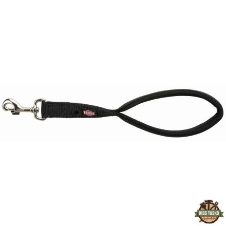 Trixie Premium rövid póráz M–XL 37 cm/25mm fekete