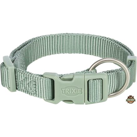 Trixie Nyakörv Premium XS-S: 22-35 cm/10 mm, Zsálya zöld