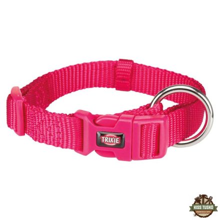 Trixie Nyakörv Új Prémium S–M 30–45 cm/15 mm, fuchsia