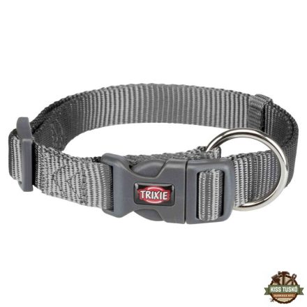 Trixie Nyakörv Új Prémium M–L 35–55 cm/20 mm, grafit