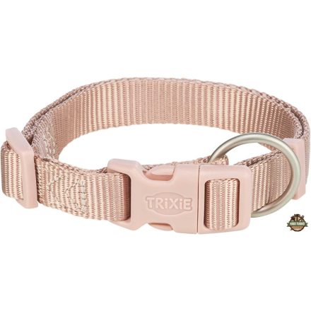 Trixie Nyakörv Premium XXS-XS: 15-25 cm/10 mm, Világos rózsaszín