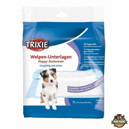 Trixie Helyhez Szoktató Pelenka 7db/Csomag 40×60cm Levendulás