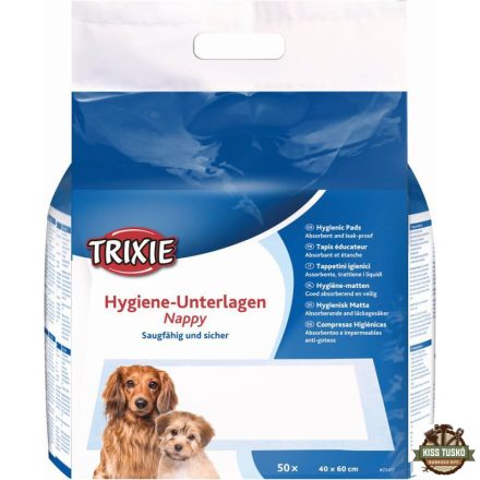 Trixie Helyhez Szoktató Pelenka 50db/Csomag 40×60cm