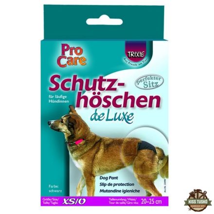 Trixie Tüzelőbugyi Xs 20–25cm fekete