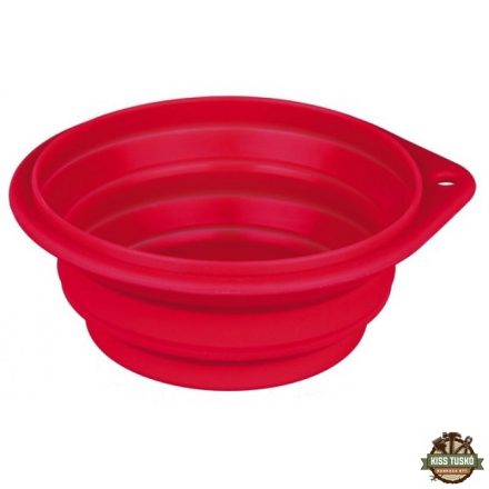 Trixie összecsukható szilikon tál utazáshoz 2l/22cm