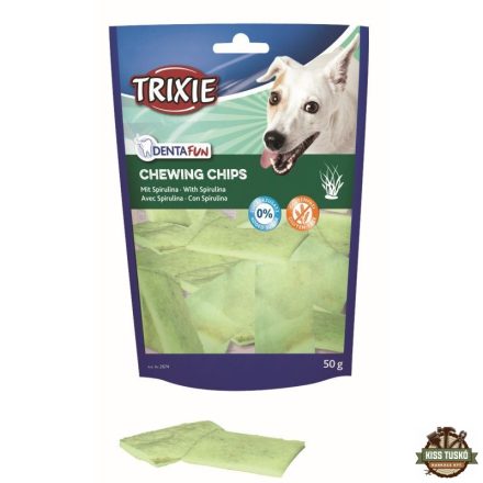 Trixie Jutalomfalat Denta Fun Rágó Chips Light Algás 50gr