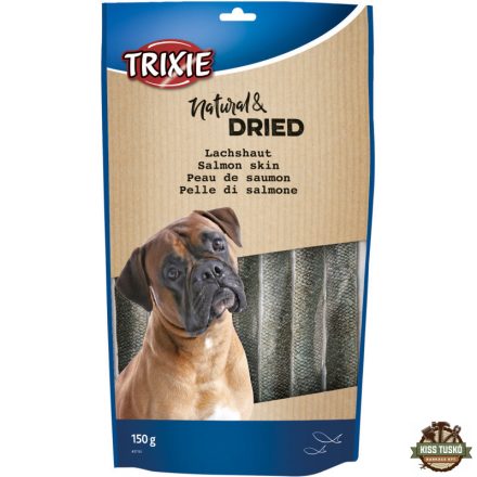 Trixie Jutalomfalat Szárított Lazacbőr, 150g