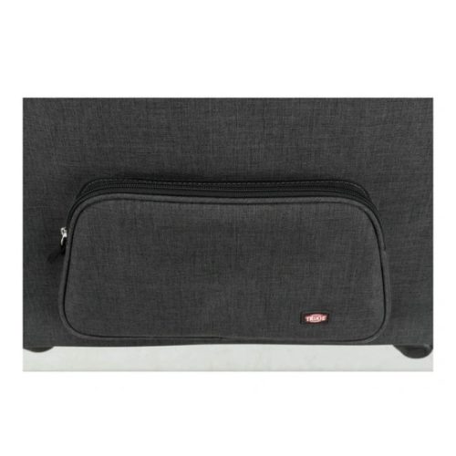 Trixie Kézikocsi Trolley 34×43×67cm fekete/szürke