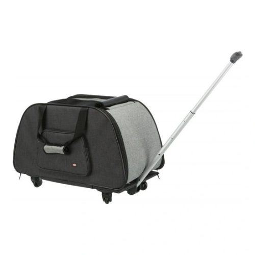 Trixie Kézikocsi Trolley 34×43×67cm fekete/szürke