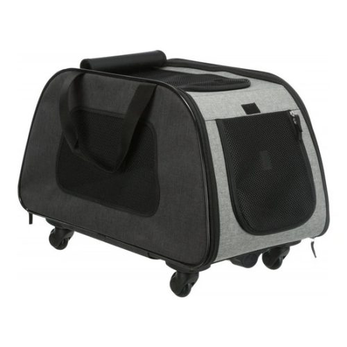 Trixie Kézikocsi Trolley 34×43×67cm fekete/szürke