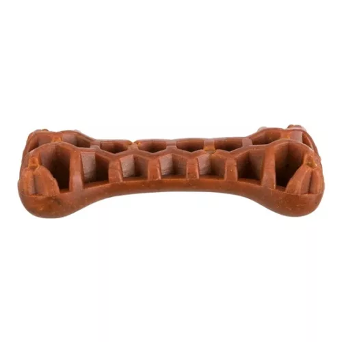 Trixie Jutalomfalat Denta Fun Vegán Csont Mézzel És Hínárral, 8.5cm, 28g