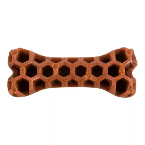 Trixie Jutalomfalat Denta Fun Vegán Csont Mézzel És Hínárral, 8.5cm, 28g