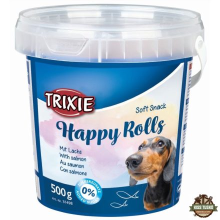 Trixie Jutalomfalat Soft Snack Happy Rolls Vödörs 500gr