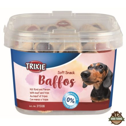 Trixie Jutalomfalat Soft Snack Baffos Vödrös 140gr
