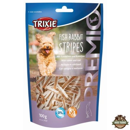 Trixie Jutalomfalat Premio halas-nyulas csíkok 100gr