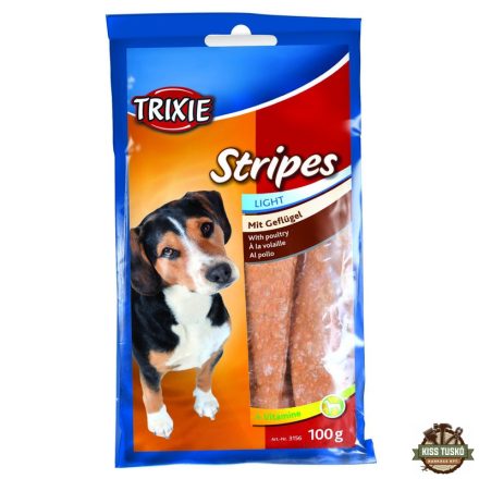 Trixie Jutalomfalat Stripes Baromfis 10db/csomag 100gr