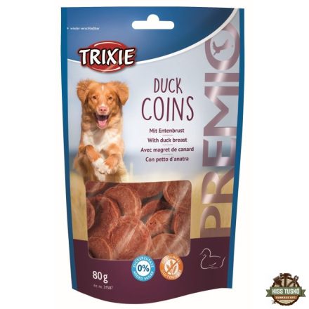Trixie Jutalomfalat Premio Kacsa Érmék 80gr