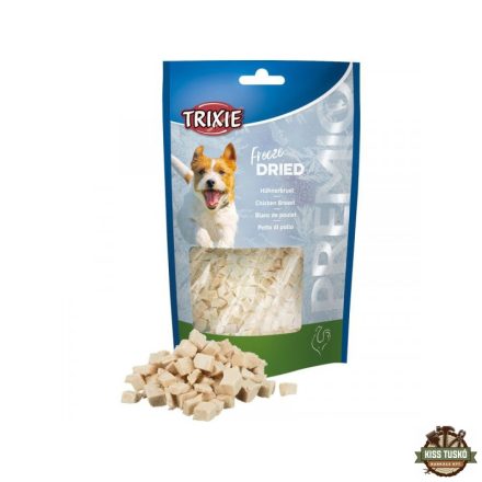Trixie Jutalomfalat Premio Fagyasztva Szárított Csirkemell Kutyáknak, 50g