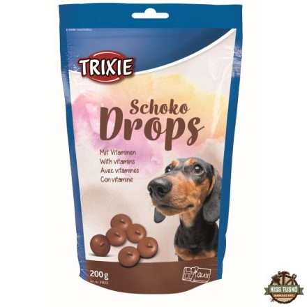 Trixie Jutalomfalat Csokoládé Drops 200gr