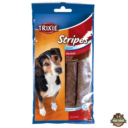 Trixie Jutalomfalat Stripes Light marhás 10db/csomag 100g
