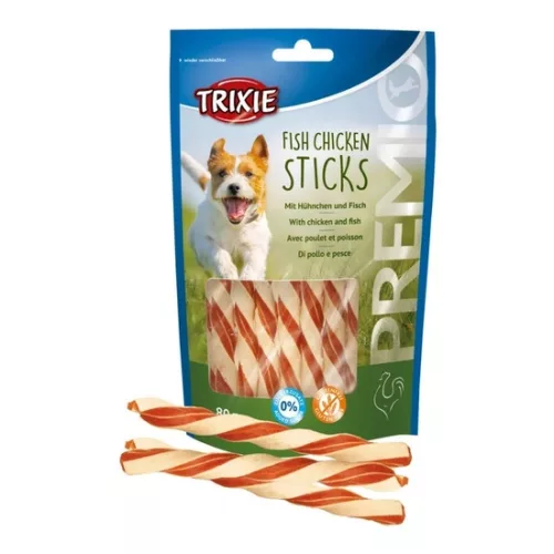 Trixie Jutalomfalat Premio hal+csirke pálcika 80g