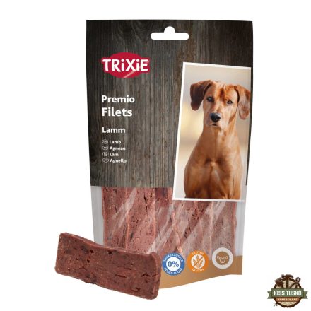 Trixie Jutalomfalat PREMIO Snack Csíkok Báránnyal, 80g
