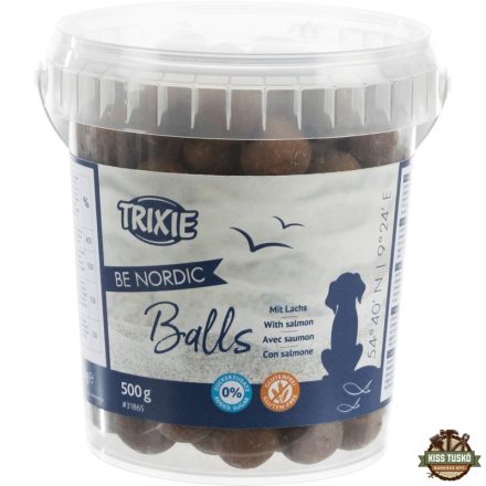 Trixie Jutalomfalat Be Nordic Lazacos Labdák, 500g