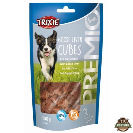 Trixie Jutalomfalat Premio Libamáj kockák, 100g