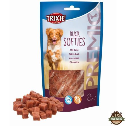 Trixie Jutalomfalat Premio Lágy Kacsás Kockák 100g