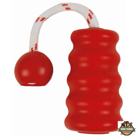 Trixie Játék Dog Activity Tömör Gumi Harang Kötéllel 9cm/22cm