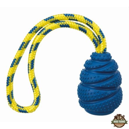 Trixie Játék Sporting Tömör Gumi Harang Kötéllel/25cm