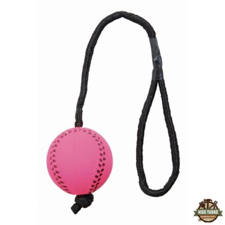 Trixie Játék Gumi Neon Labda Kötéllel 6cm