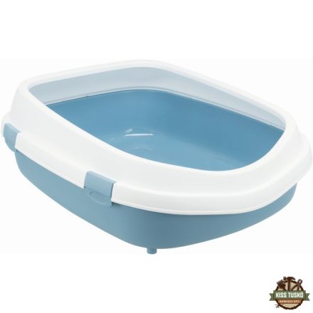 Macska WC Primo XXL Peremes 56x25x71cm Kék/Fehér