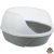 Macska Wc Simao extra magas kerettel 48x30x58cm,szürke