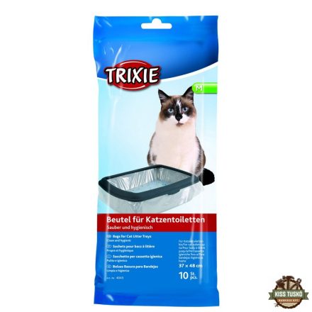Trixie Zsák Macska Wc-be, Simple'n'Clean, 37x48cm 10db