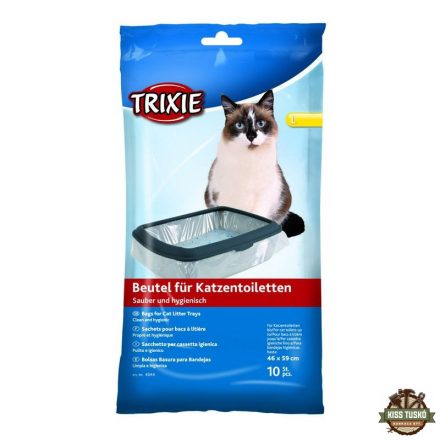 Trixie Zsák Macska Wc-be, Simple'n'Clean, 46x59cm 10db