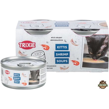 Trixie Konzerv Kittis Leves Csirkével és Rákkal, 4x80g