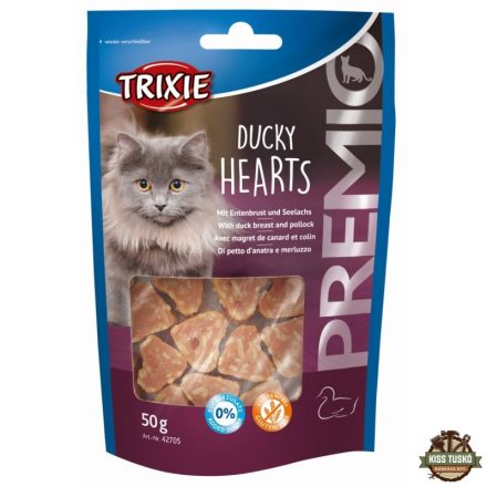 Trixie Jutalomfalat Premio kacsás szívek 50gr