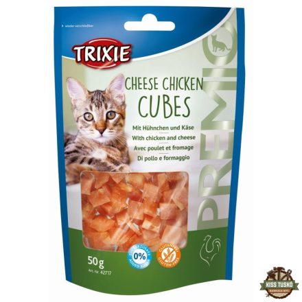Trixie Jutalomfalat Premio Sajt És Csirke Kockák 50gr