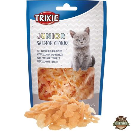 Trixie Jutalomfalat Kölyökmacskának Lazacfelhők 40g