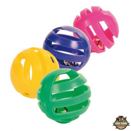 Trixie Játék Labda Csörgô 4cm/4db