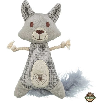 Trixie Játék Mosómedve XXL, Plüss/Textil/Toll, Macsakmentával, 20cm/30cm