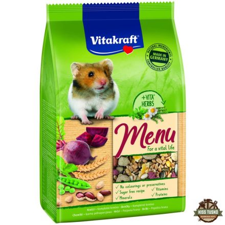 Vitakraft Menu Vital Hörcsög 400g
