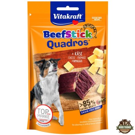 Vitakraft Beef Stick Kutya Jutalomfalat Quadros Sajtos 70g