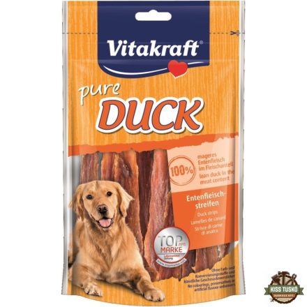Vitakraft Duck Slices Kutya Jutalomfalat Kacsamell Szeletek 80g
