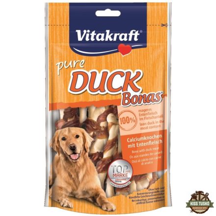Vitakraft Duck Bonas Bones Kutya Jutalomfalat Kacsahússal 80g