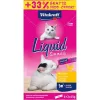 Vitakraft Macska Folyékony Jutalomfalat Taurinnal & Csirkehússal 6x15g + 33% ajándék