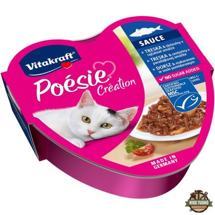 Vitakraft Poésie Macska Alutál Tészta & Paradicsomszósz 85g