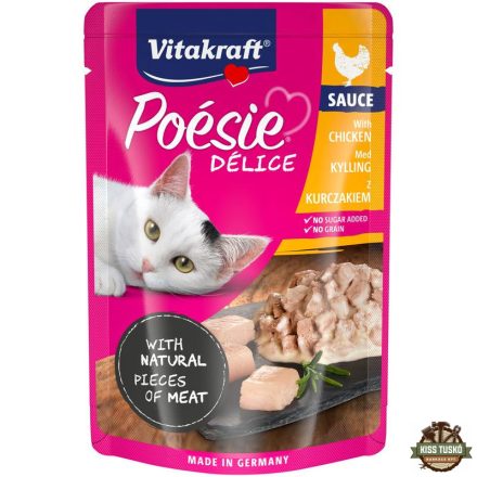 Vitakraft Poésie Delice Macska Alutasak Csirke 85g