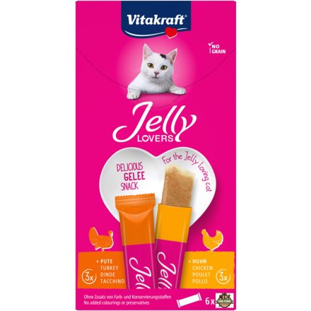 Jelly Lovers Zselés Jutalomfalat Csirkehússal 6x15g